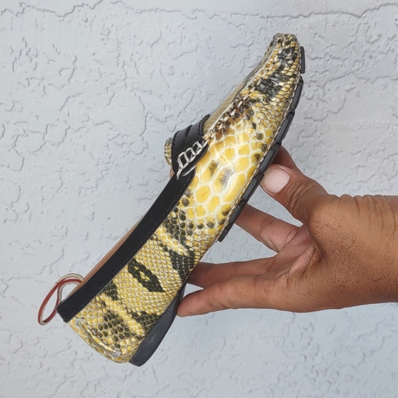 Mark Joseph Ladies Genuine Leather Loafer w/an Unusual Python Print - Picture 12 of 17